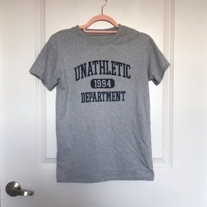 Fun T-shirt Unathletic Department